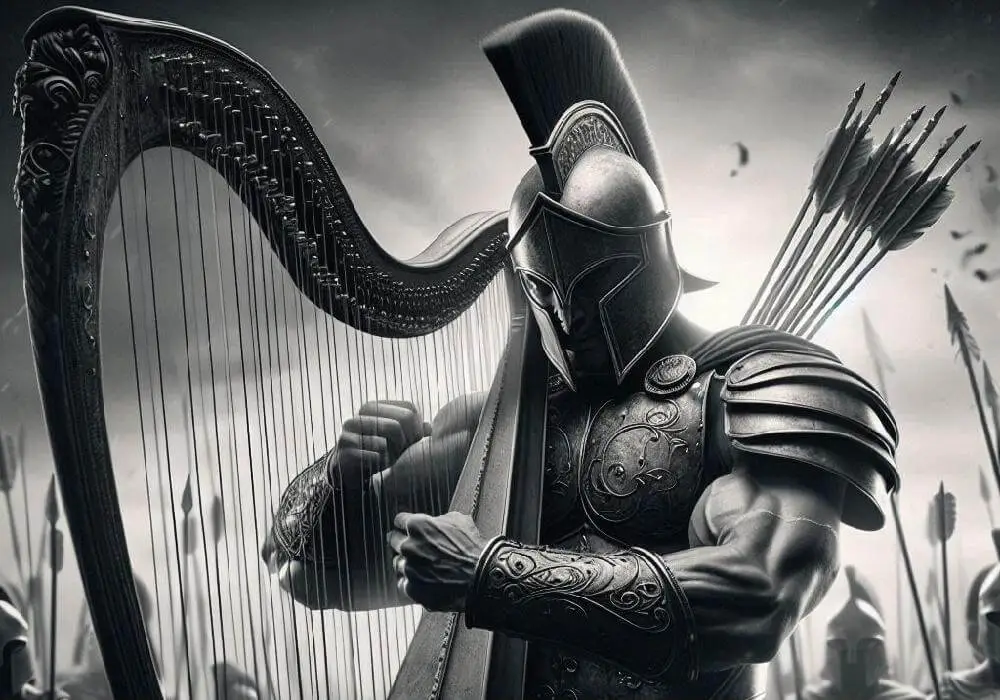 Apollo The Purifier with Lyre