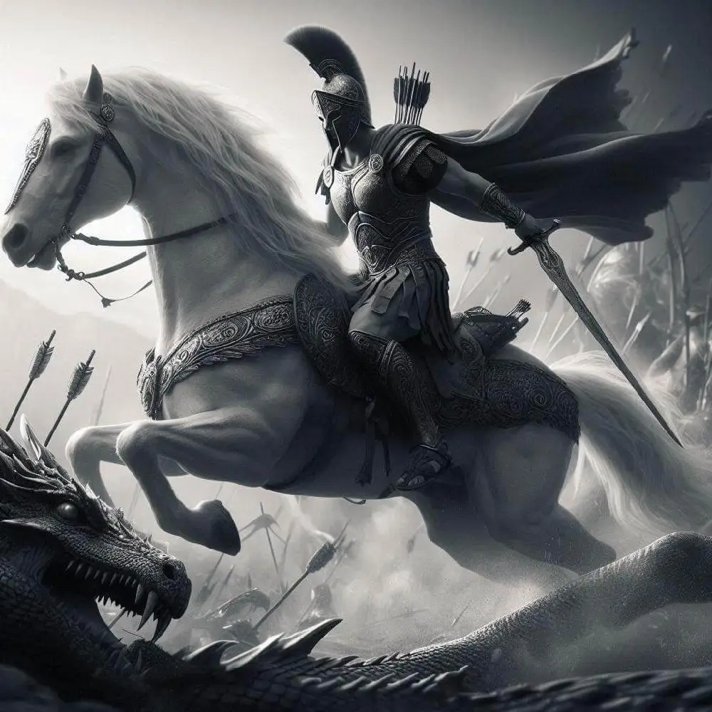 Apollyon Slays The Dragon