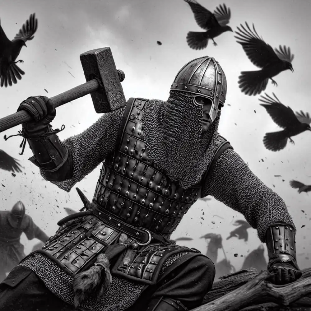 Death of Thor at Ragnarok.