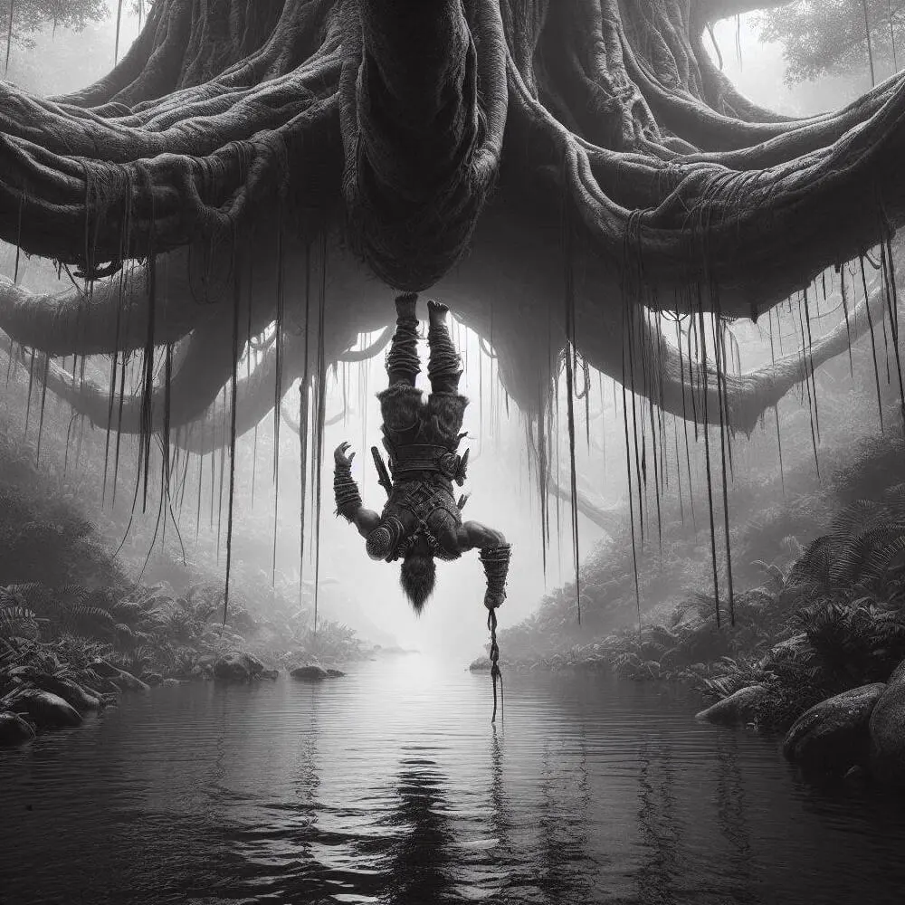 Odin Hanging From Yggdrasil